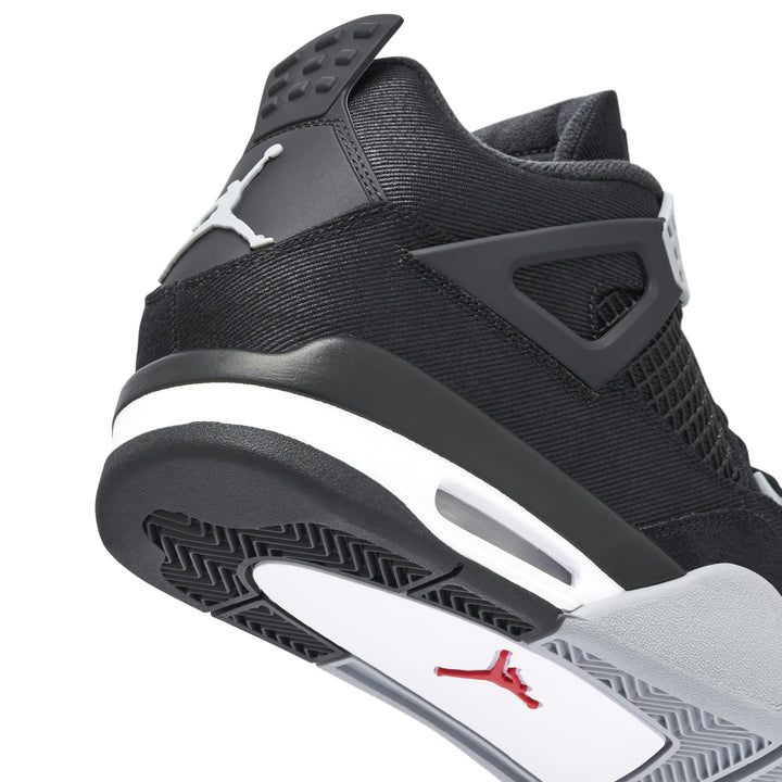 AIR JORDAN 4 RETRO SE BLACK CANVAS