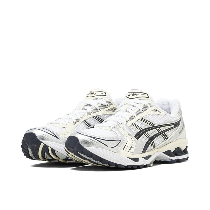 ASICS GEL-KAYANO 14 WHITE MIDNIGHT WOMENS
