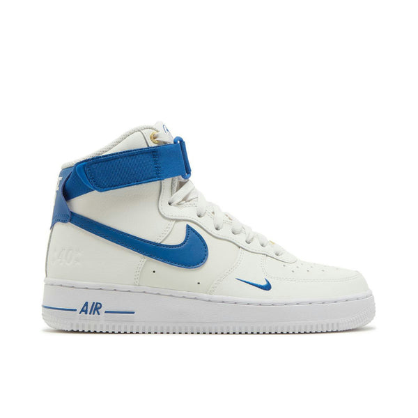 NIKE AIR FORCE 1 HIGH 40TH ANNIVERSARY WHITE BLUE