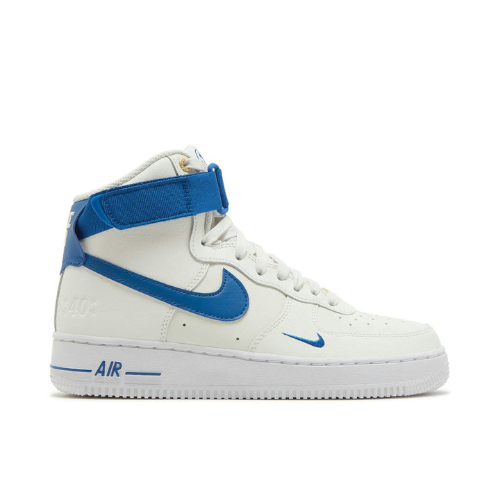 NIKE AIR FORCE 1 HIGH 40TH ANNIVERSARY WHITE BLUE