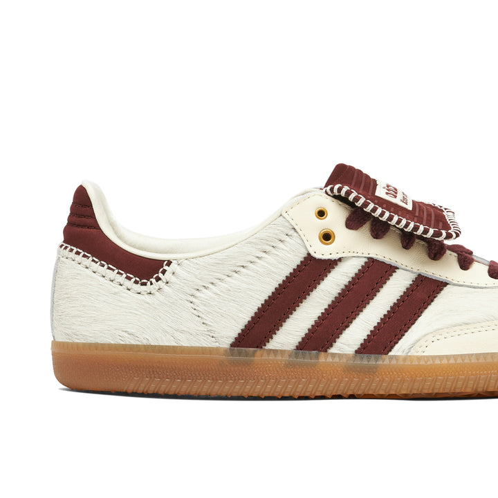ADIDAS SAMBA X WALES BONNER WHITE BURGUNDY