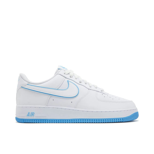 NIKE AIR FORCE 1 '07 WHITE UNIVERSITY BLUE