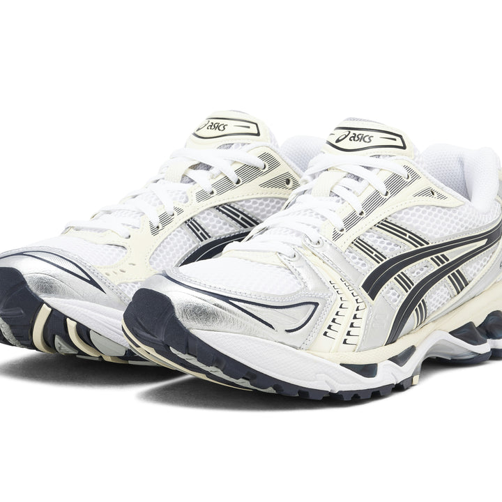 ASICS GEL-KAYANO 14 WHITE MIDNIGHT WOMENS